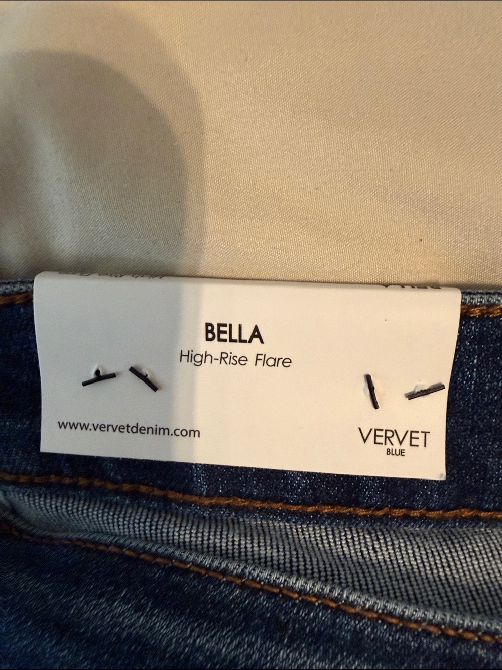 Vervet Wide Leg Jeans - Women's Flare - Picture 2 of 2
